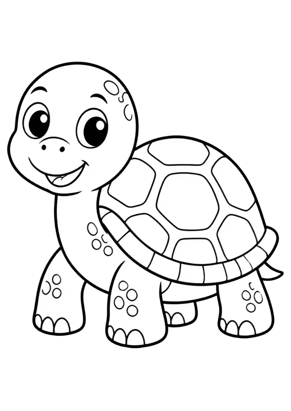 Sea Turtle coloring page