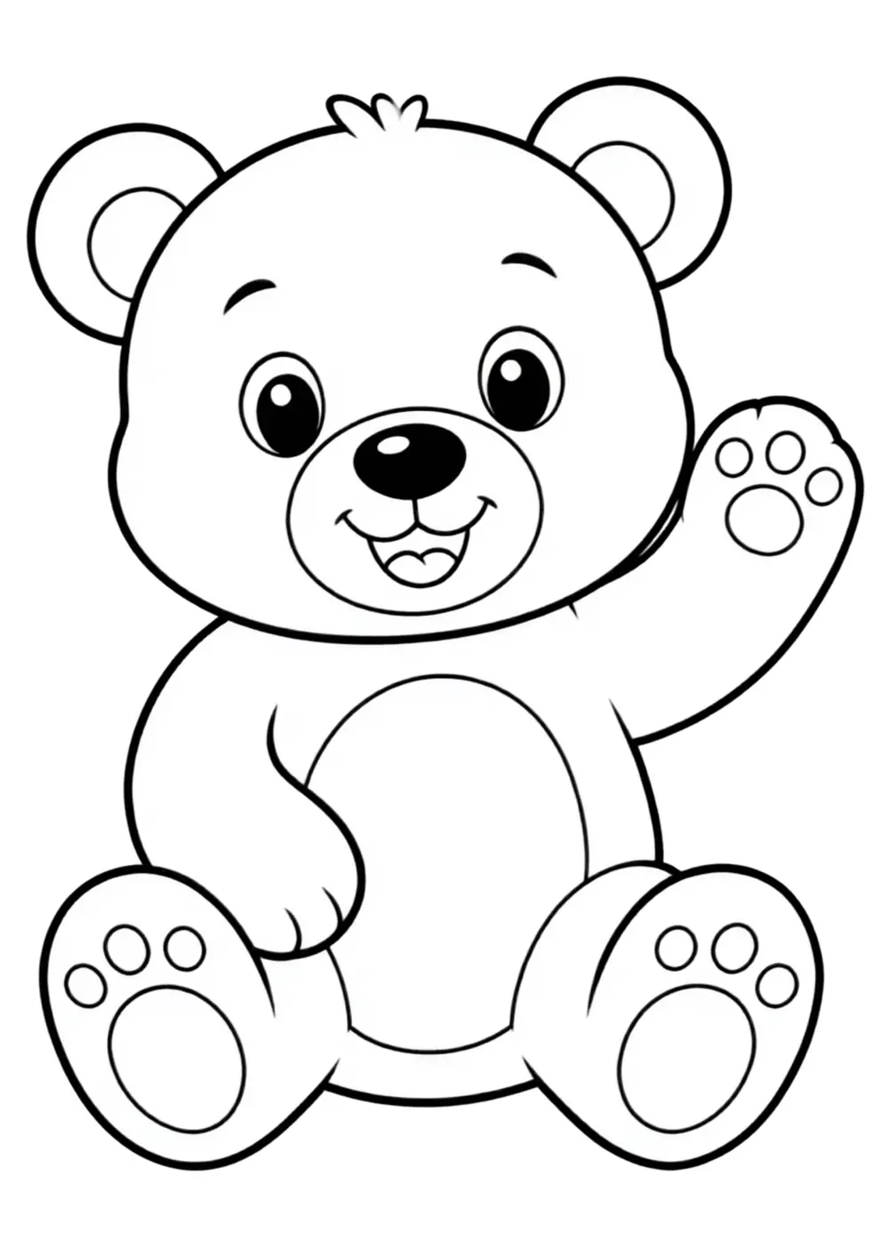 Teddy Bear coloring page