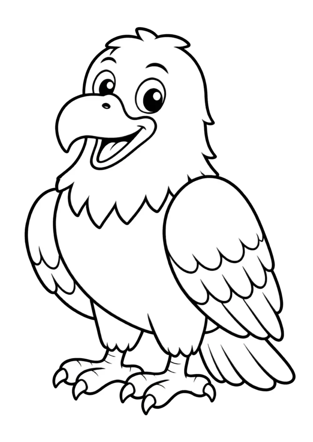 Eagle coloring page