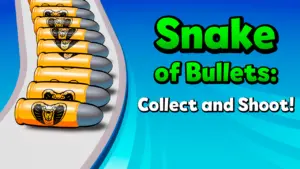 Snake of Bullets: Collect and Shoot! – play this action browser game online free at GamesFree.gg